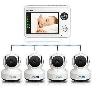 Babyphone mit 4 Video Kameras